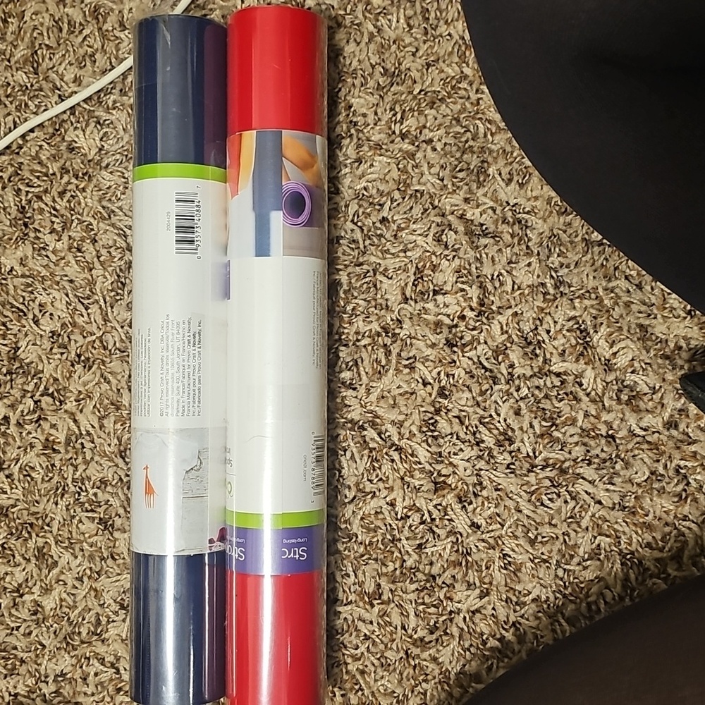 Red and Blue Vinyl Rolls